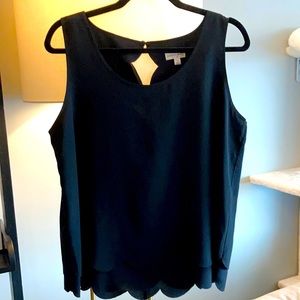 L Scalloped Tank
